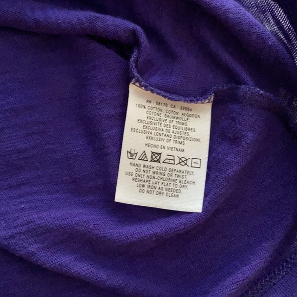 Anthropologie DELETTA 3/4 Sleeve Top - Picture 8 of 9